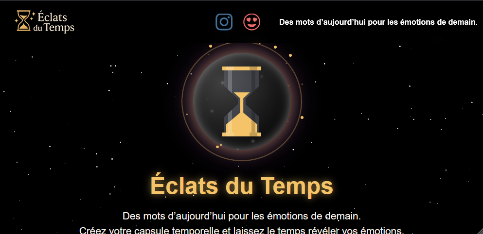 Eclats du Temps - Capsule temporelle
